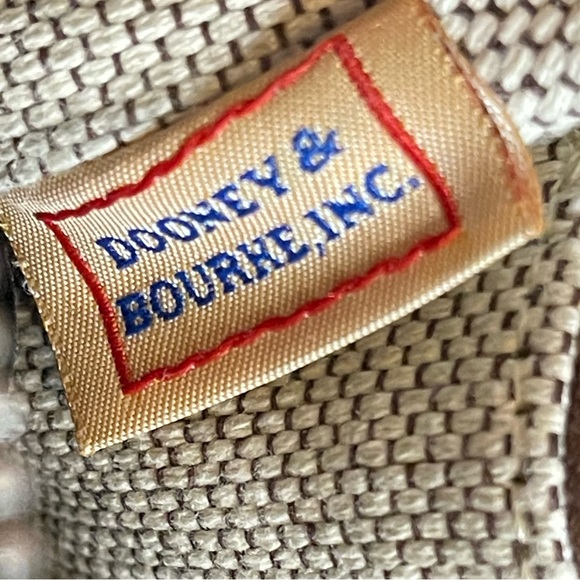 Dooney & Bourke vintage shoulder black pebbled leather bag - Picture 4 of 14